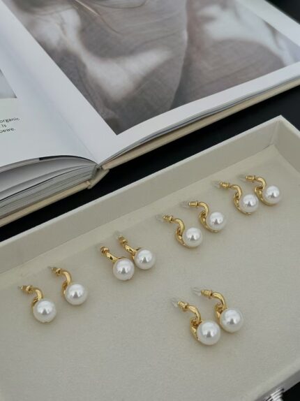 Pearl earrings
